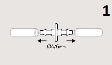 Acessórios Sistema de Rega – microtubo de 4-6 mm