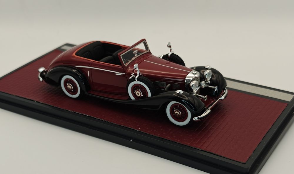 Matrix 1/43 Mercedes-Benz 540K, Opel Kapitan Hebmuller