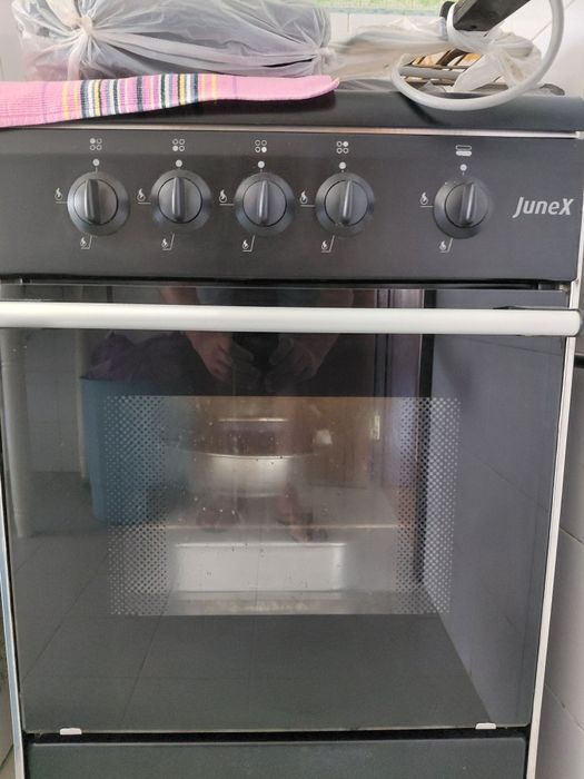 Fogão a gás com forno