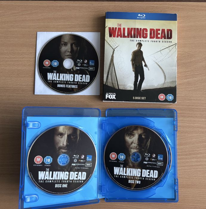 Walking Dead (Ходячие Мертвецы) сериал Blu-ray, лицензия