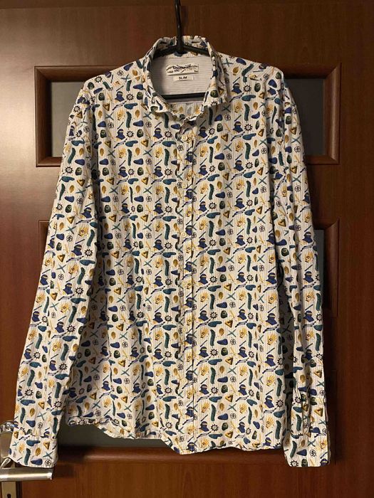 DESIGUAL koszula męska XXL stan idealny
