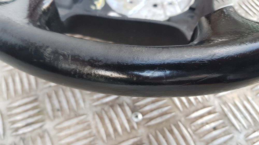 BMW E39 Kierownica skórzana skóra ładna
