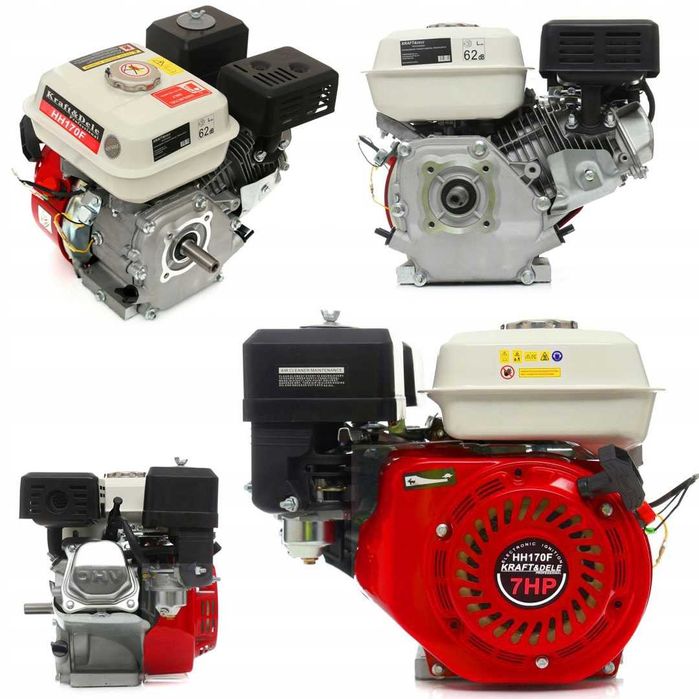 SILNIK spalinowy GX160 OHV 7KM 20MM do zagęszczarki