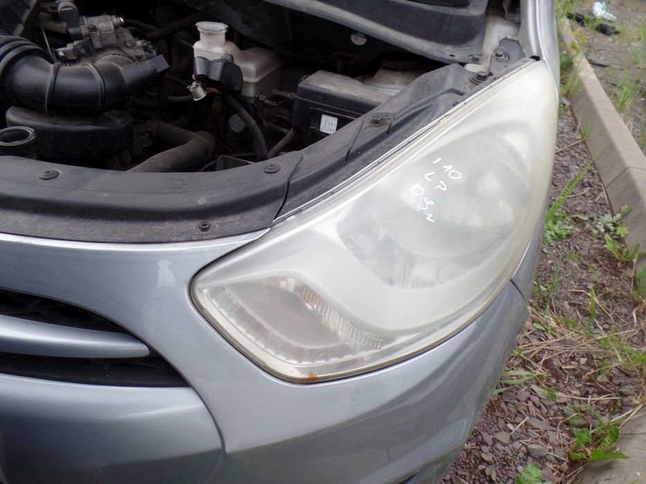 Sie6 Lampa przednia lewa hyundai i10 lift 09r wysyłka części