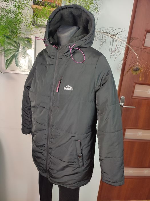 Ciepła ocieplana kurtka zimowa damska Snowdonia z kapturem rozmiar 18