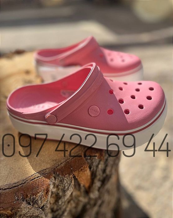 Жіночі Крокси на Платформі Crocs Crocband Platform Crocs Platform