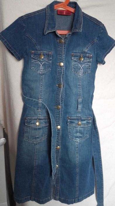 Sukienka jeansowa 146/152 cm