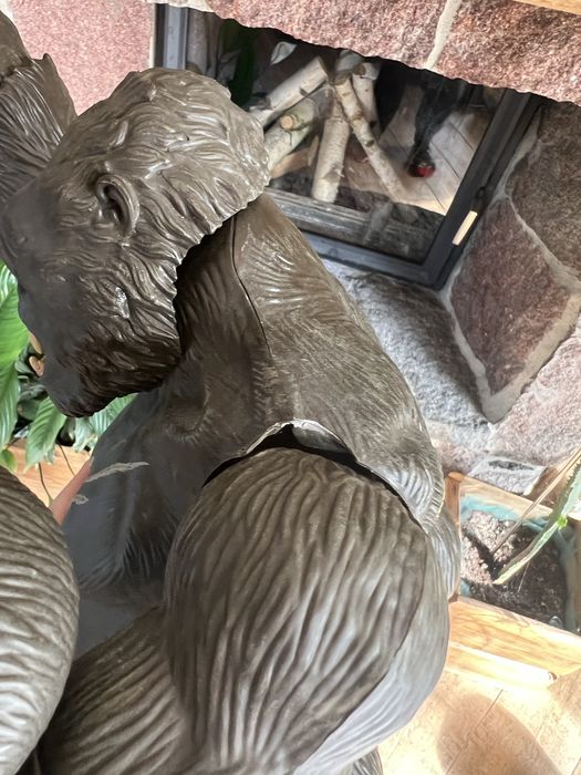 Figurka małpa king kong, duza vintage lanaro, 2016 monkey