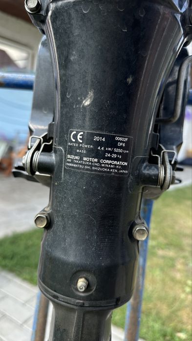 Suzuki DF 6  мотор для човна