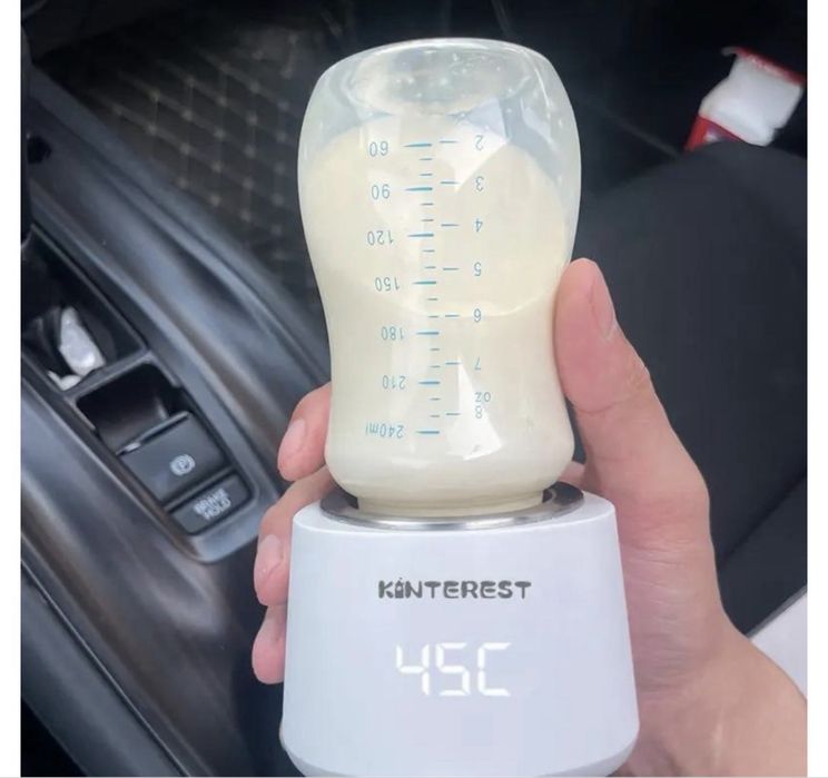 Беспроводной электрический подогреватель для бутылочек с аккумулятором