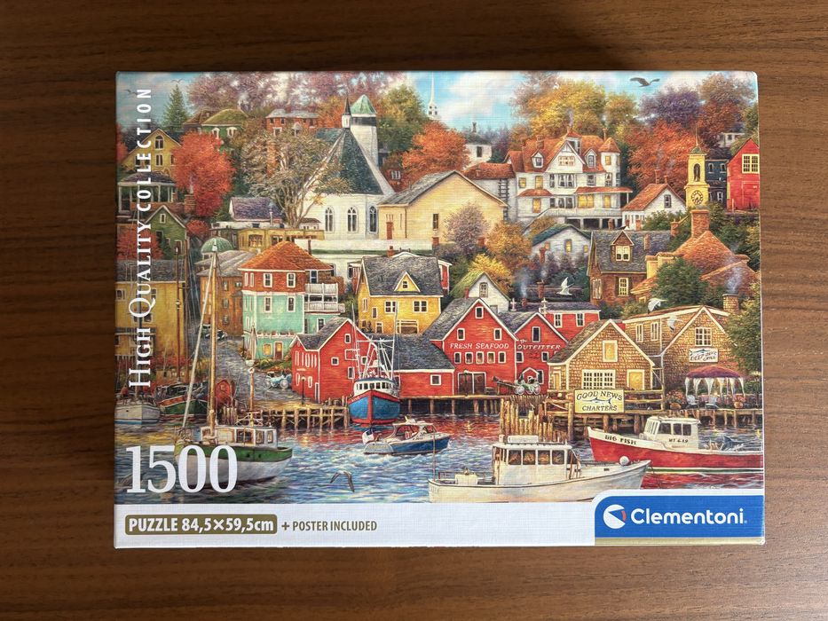 Puzzle Good Times Harbor - 1500 peças - Clementoni