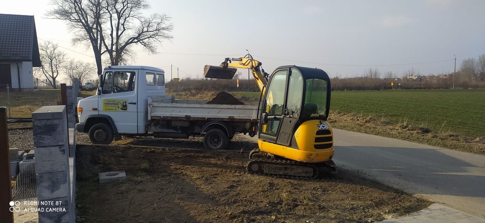 Usługi minikoparką Kurów, Nałęczów, Puławy
