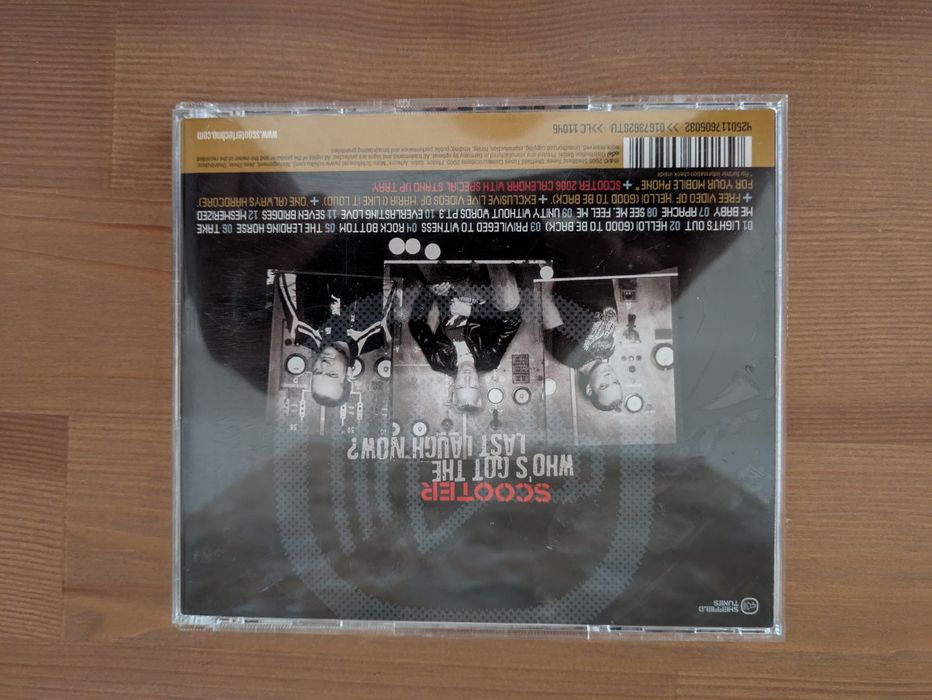 CD Edição Limitada " Who´s Got The Last Laugh Now? " de Scooter (Como Novo)