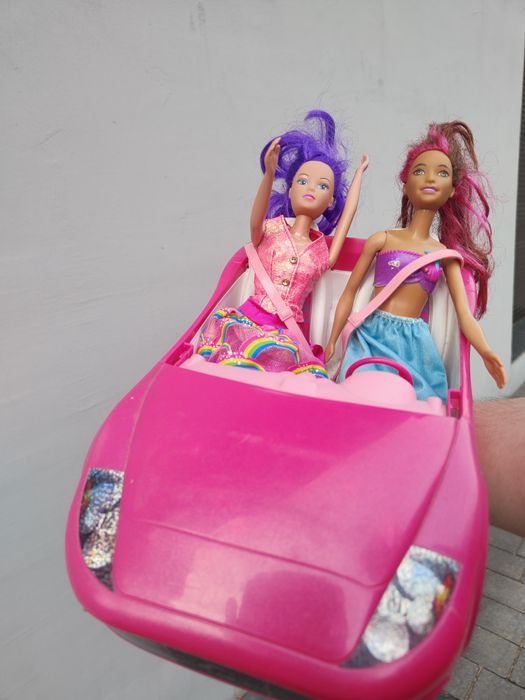 Auto barbie+ lalki