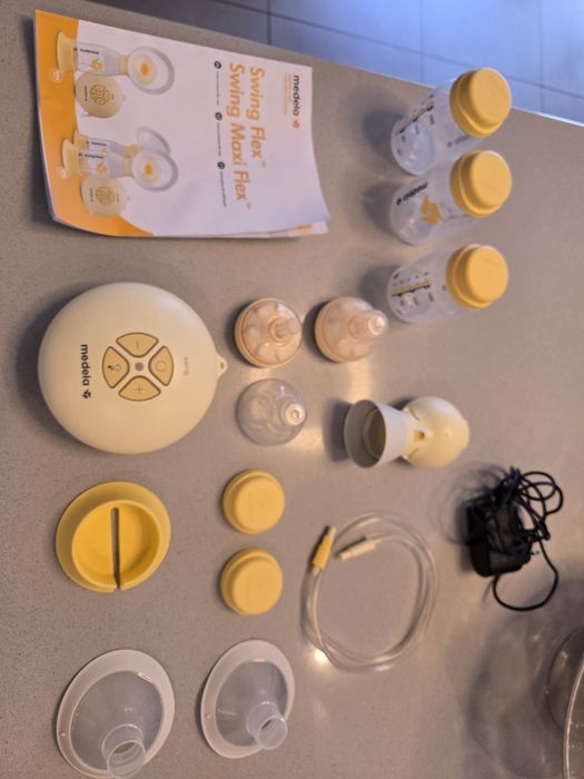 Bomba eléctrica tira leite