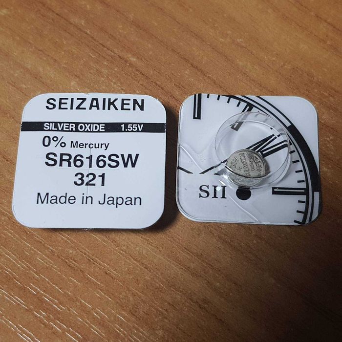 Батарейка для часов 315 SR716SW 317 SR516SW 321 SR616SW 373 SR916SW