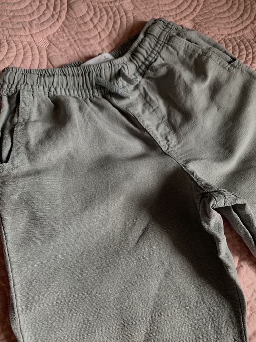 Лянні штани для хлопчика бренду ZARA
