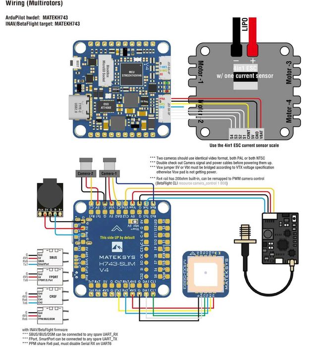 Новий польотний контролер Matek Systems H743-SLIM V4 15шт (ОРИГІНАЛ)