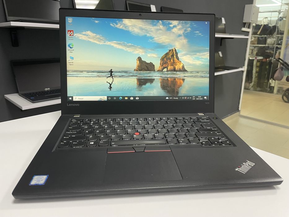 Lenovo ThinkPad T470 |i5-7300U|SSD 256GB|8GB RAM|FHD IPS|Гарантія
