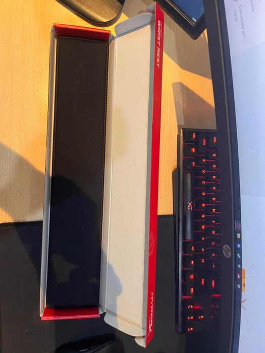 HyperX Wrist Rest, como novo na caixa