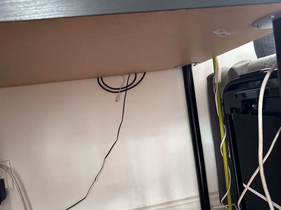 Secretaria preta ikea