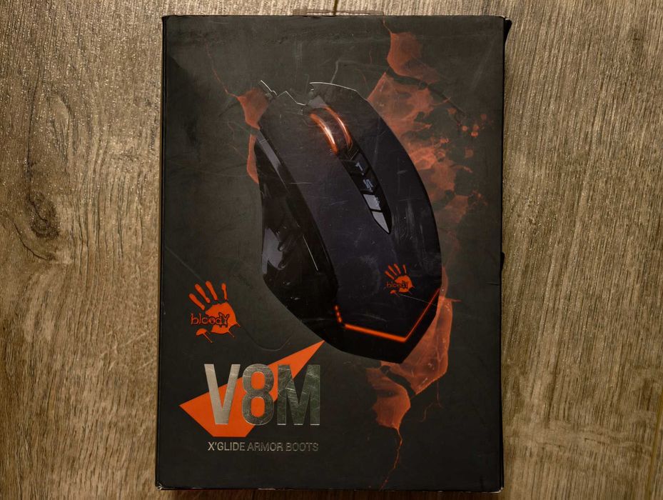 Мишка Bloody V8M USB Black