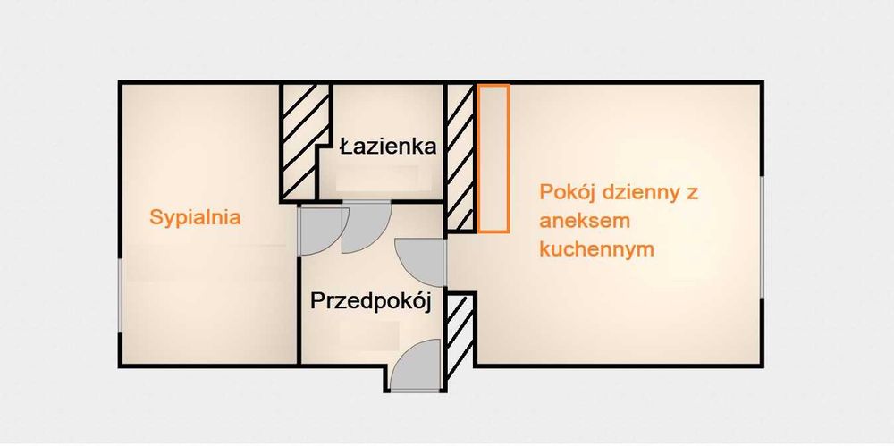 Na sprzedaż mieszkanie bezpośrednio w centrum Krakowa ul Ariańska - Więcej