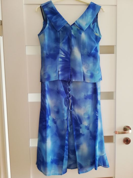 Garsonka damska dwuczęściowa, sukienka roz 40/L