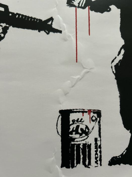 Poster Banksy Peace Soldiers