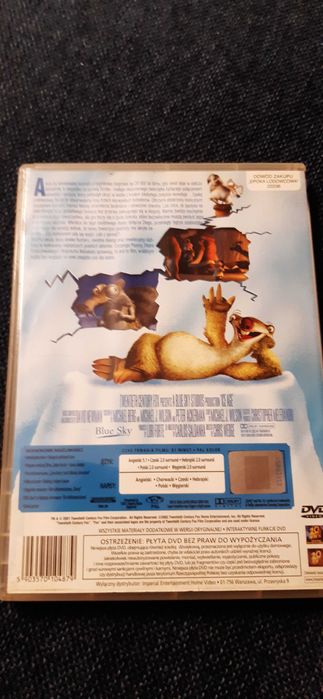 dvd bajka epoka lodowcowa