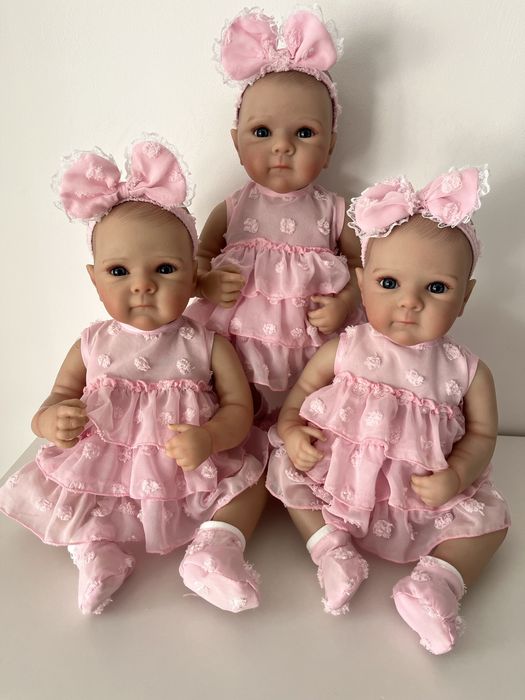 Реборн ,реборн з волосям ,пупс 50 см ,великий пупс,длька , baby born