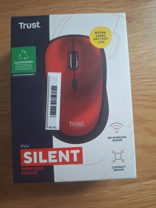 Mysz optyczna bezprzewodowa Trust YVI+ Silent
