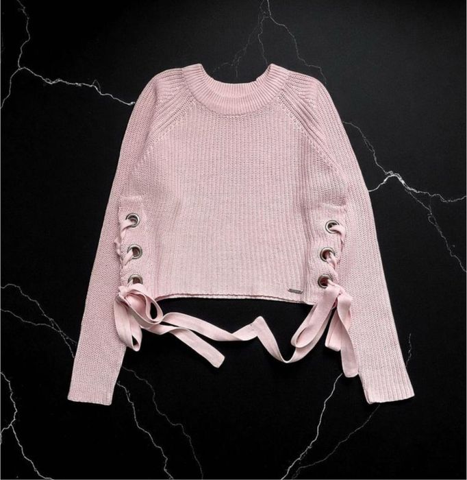 Вкорочений вʼязаний светр GUESS оригінал