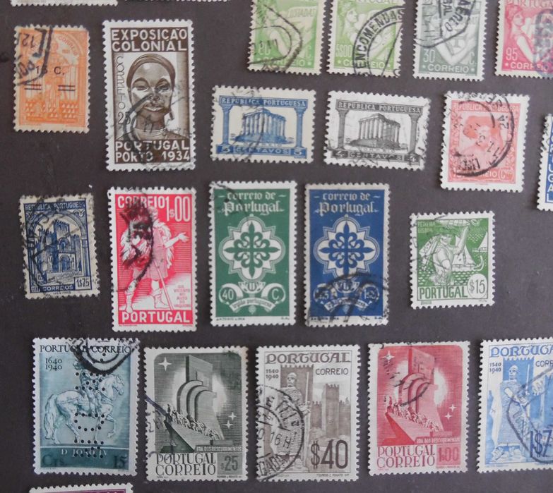 Selos Portugal 1926 a 1947- Lote da República Clássicos