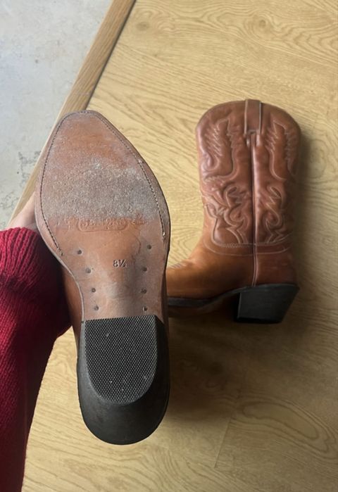 Botas Sendra cowboy - pele castanho claro