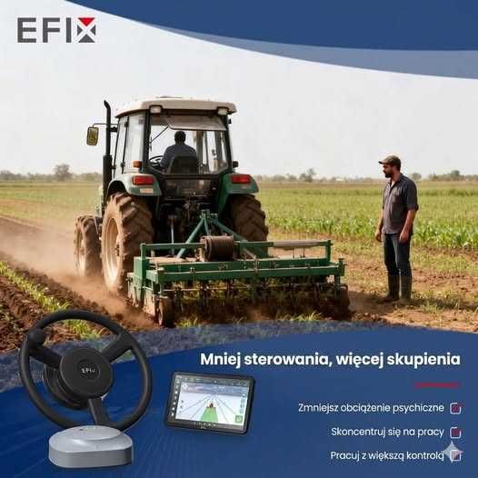 Nawigacja rolnicza EFIX eSTEER20 MAX ISOBUS Tc Sc Geo !!PROMOCJA!!