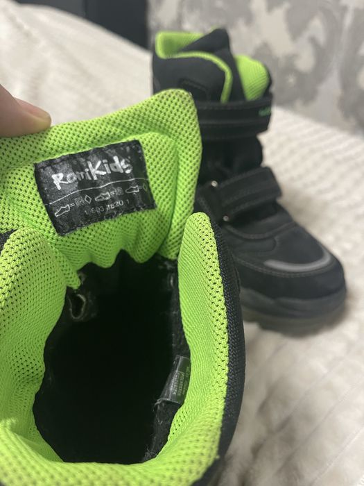 Ботинки 32р. - 21см черевики на хлопчика, термо-чоботи