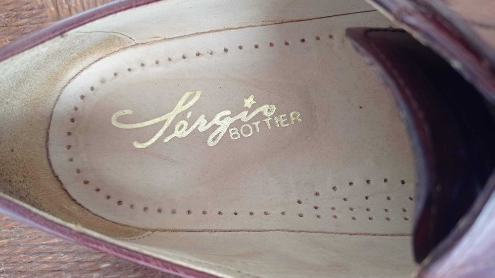 Sapatos Vintage Sergio Bottier c/ 30 anos