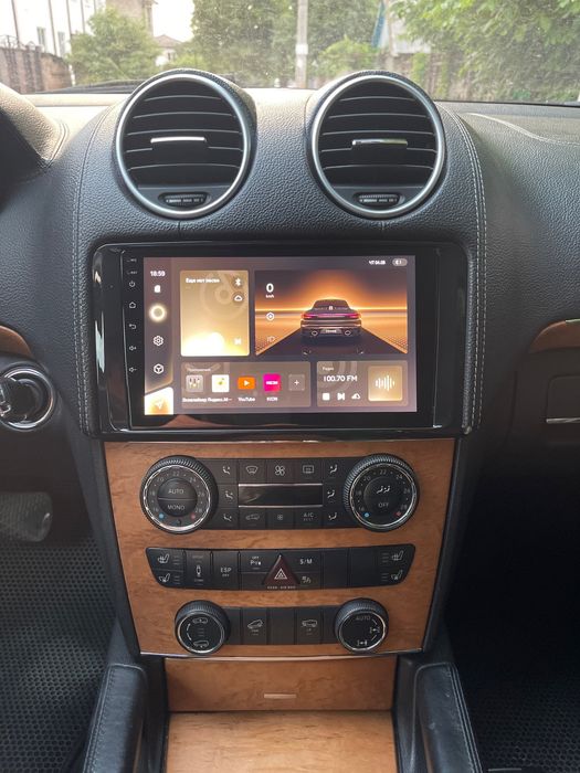 Автомагнитола Mercedes ML GL 2005-2012 Android, usb, bluetooth
