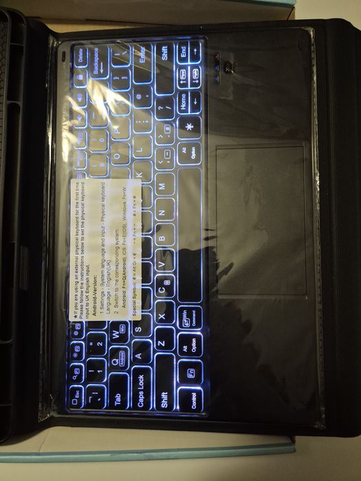 Чохол з клавіатурою для планшета Samsung Galaxy Tab S9+, S9FE, S10+