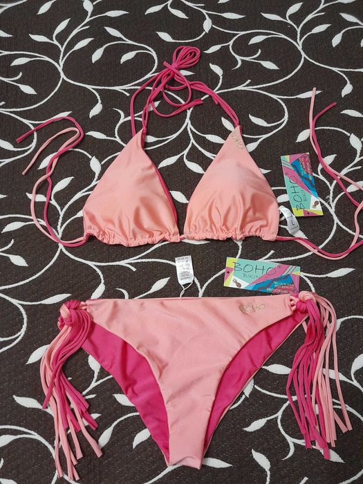 Купальник женский двусторонний пляжный, размер 46-48, фирменный