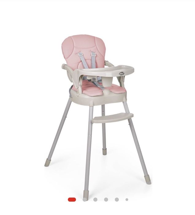 Cadeira de Refeição Evolutiva Rosa Belly MS