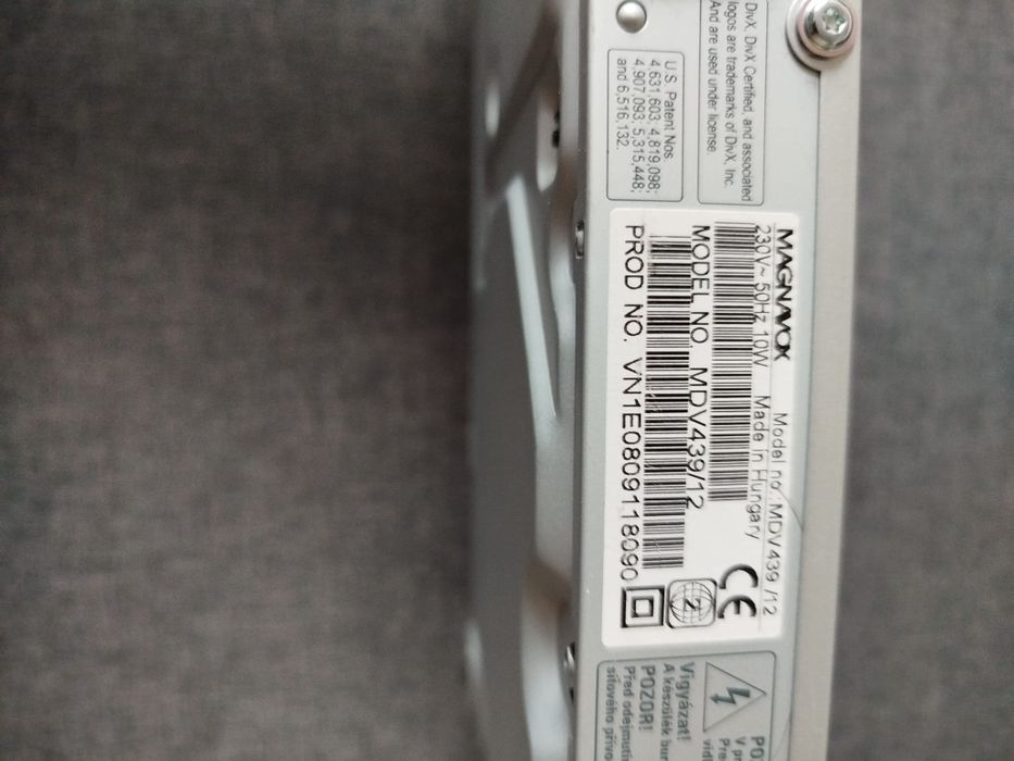 MAGNAVOX odtwarzacz DVD - mdv 439/12 DivX Dolby Digital