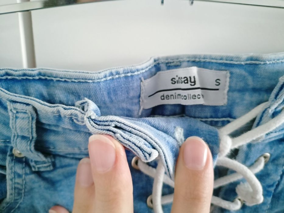 Spodenki jeansowe S