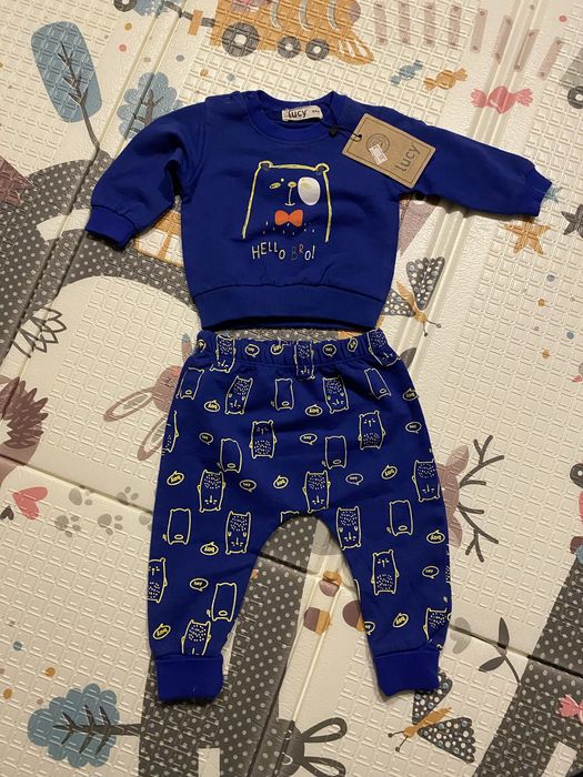 Zestaw komplet bluza spodnie Lucy 68-74