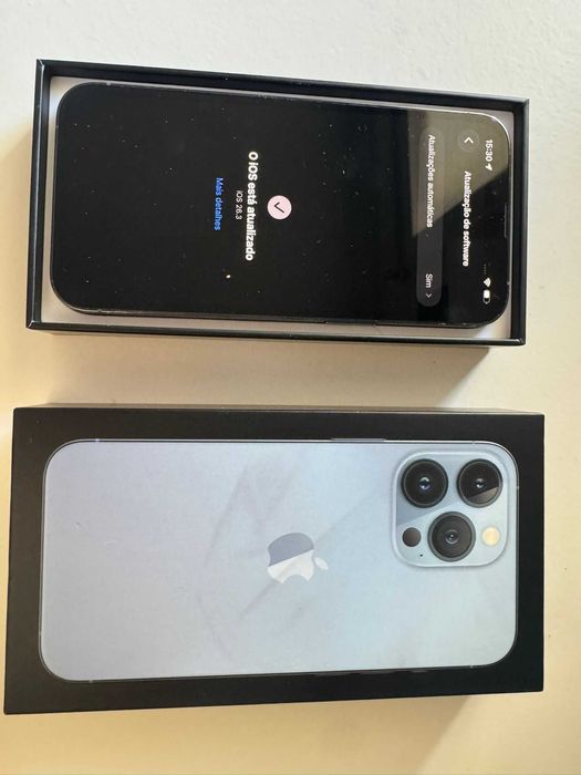 iPhone 13 Pro 128GB – Excelente Estado – Caixa + Capa PITAKA