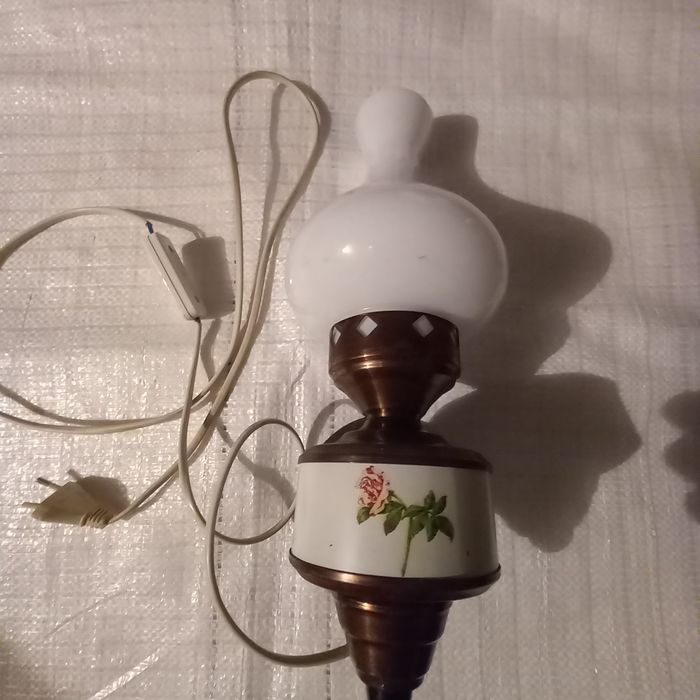 Stara lampa kinkiet PRL