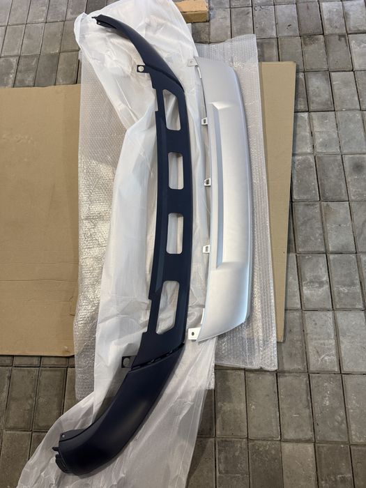 Спойлер; губа; накладка хром на Audi q5; Ауді ку5 80а fy