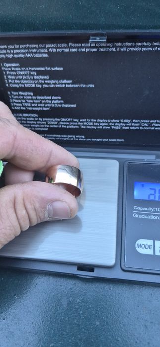 Продам золоту каблучку часів СССР розмір 19.5 вага 6.32грам