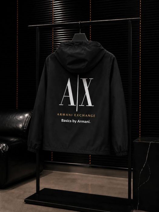 Куртка вітрівка  ARMANI новая мужская оригинал армани черная лето демисезон
